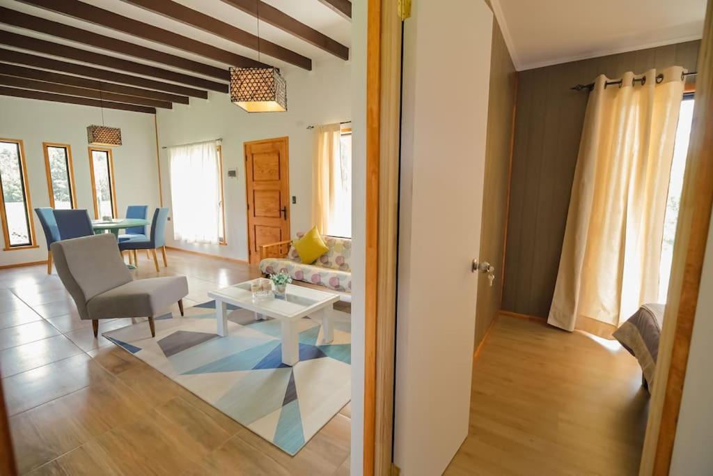 Moderna Cabana En Villarrica Exterior foto